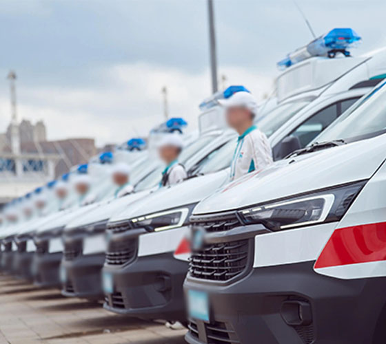 比如县服务车队展示